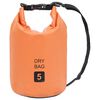 vidaXL Nepromokav&yacute; vak oranžov&yacute; 5 l PVC