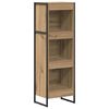 vidaXL Knihovna 40 x 30 x 121 cm Kompozitn&iacute; dřevo Uměleck&yacute; dub
