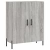 vidaXL Skř&iacute;ň highboard &scaron;ed&aacute; sonoma 69,5 x 34 x 180 cm kompozitn&iacute; dřevo