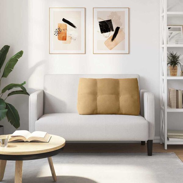 vidaXL Pol&scaron;t&aacute;ř na z&aacute;da Hněd&aacute; 80 x 24 x 50 cm samet