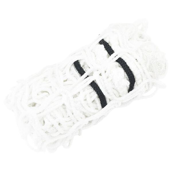 vidaXL S&iacute;tě na seno 2 ks kulat&eacute; b&iacute;l&eacute; 100 x 100 cm PP