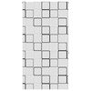vidaXL Sprchov&aacute; roleta 130x240 cm &Scaron;&iacute;řka l&aacute;tky 126 cm