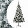 vidaXL Uměl&yacute; v&aacute;nočn&iacute; stromek s baňkami 120 cm 150 LED Tepl&aacute; b&iacute;l&aacute;