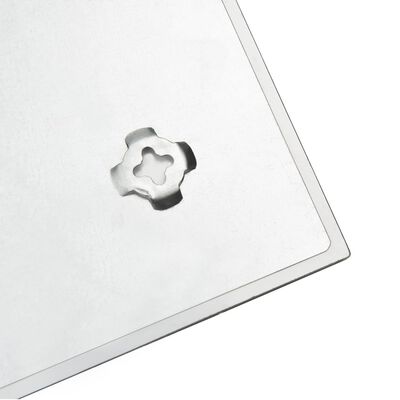 vidaXL Nástěnná magnetická tabule skleněná 40 x 40 cm