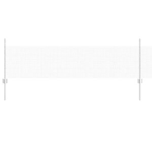 vidaXL Svařovan&aacute; dr&aacute;těn&aacute; oplocen&iacute; s sloupkem 100 x 0,5 m (&Scaron; x V)
