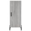 vidaXL Skř&iacute;ň highboard &scaron;ed&aacute; sonoma 34,5 x 34 x 180 cm kompozitn&iacute; dřevo