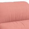 vidaXL Mas&aacute;žn&iacute; křeslo růžov&eacute; samet