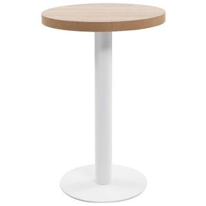 vidaXL Bistro stolek světle hněd&yacute; 50 cm MDF