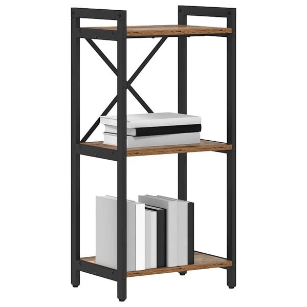 vidaXL Knihovna Star&eacute; dřevo 40 x 30 x 85 cm kompozitn&iacute; dřevo