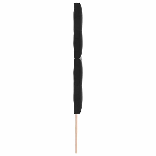 vidaXL Čelo postele s čelo Čern&aacute; 180 cm Uměl&aacute; kůže