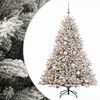 vidaXL Uměl&yacute; v&aacute;nočn&iacute; stromek s v&aacute;nočn&iacute;mi koulemi 180 cm 300 LED