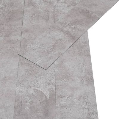 vidaXL Podlahová krytina PVC 5,02 m² 2 mm samolepicí zemitě šedá