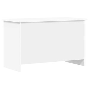 vidaXL &Uacute;ložn&aacute; truhla s &uacute;loži&scaron;těm B&iacute;l&aacute; 80 x 40 x 50 cm Kompozitn&iacute; dřevo