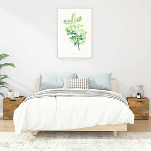 vidaXL Nočn&iacute; stolky 2 ks kouřov&yacute; dub 40 x 39 x 40 cm