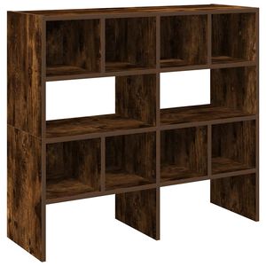 vidaXL Stohovateln&eacute; botn&iacute;ky 2 ks kouřov&yacute; dub 89,5x30x40 cm