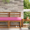 vidaXL Venkovn&iacute; pol&scaron;t&aacute;ř na pohovku Růžov&aacute; 60 x 60 x 8 cm Polyester