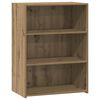 vidaXL Serv&iacute;rovac&iacute; skř&iacute;ň Dub artisan 70 x 41 x 93 cm Kompozitn&iacute; dřevo