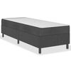 vidaXL Postel boxspring &scaron;ed&aacute; textil 100 x 200 cm