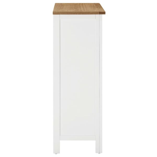 vidaXL Skříňka na víno 72 x 32 x 90 cm masivní dubové dřevo