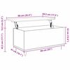 vidaXL Konferenčn&iacute; stolek dub artisan 90 x 44.5 x 45 cm