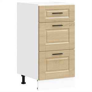 vidaXL Kuchyňsk&aacute; spodn&iacute; skř&iacute;ňka "Porto" dub sonoma kompozitn&iacute; dřevo