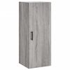 vidaXL Skř&iacute;ň highboard &scaron;ed&aacute; sonoma 34,5 x 34 x 180 cm kompozitn&iacute; dřevo