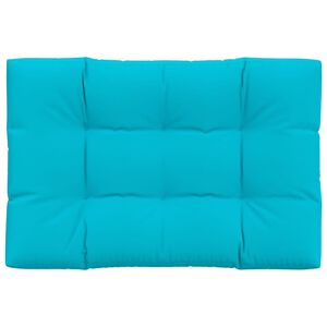 vidaXL Podu&scaron;ka na palety tyrkysov&aacute; 120 x 80 x 12 cm textil