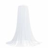 vidaXL Moskyti&eacute;ra na postel 3 ks 156 mesh B&iacute;l&aacute; ⌀56 x 220 cm Polyester