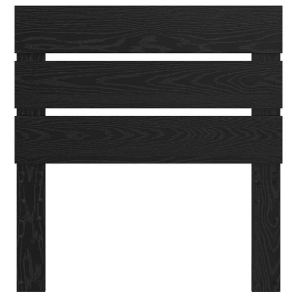 vidaXL Čelo postele s čelo Čern&yacute; dub 75 cm kompozitn&iacute; dřevo