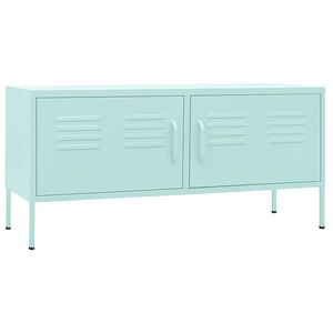 vidaXL TV skř&iacute;ňka m&aacute;tov&aacute; 105 x 35 x 50 cm ocel