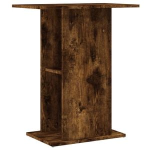 vidaXL Stojan na akv&aacute;rium kouřov&yacute; dub 60,5x36x72,5 cm kompozitn&iacute; dřevo
