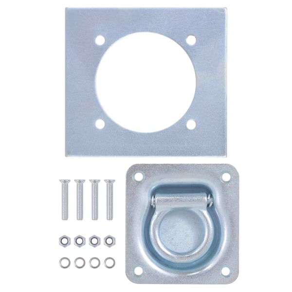 vidaXL Up&iacute;nac&iacute; oka na př&iacute;věs, 8 ks, pozinkovan&aacute; ocel, 2000 kg