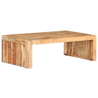 vidaXL Konferenční stolek 110 x 63 x 35 cm masivní akáciové dřevo