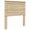 vidaXL Čelo postele Sonoma dub 100 cm Dřevěn&yacute; materi&aacute;l