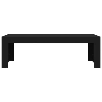 vidaXL Konferenční stolek černý 110 x 50 x 35 cm dřevotříska