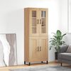 vidaXL Skř&iacute;ň highboard dub sonoma 69,5 x 34 x 180 cm kompozitn&iacute; dřevo
