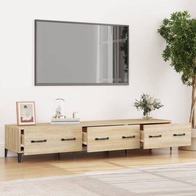 vidaXL TV skříňka dub sonoma 150 x 34,5 x 30 cm kompozitní dřevo