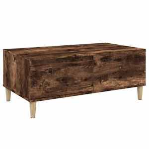 vidaXL Konferenčn&iacute; stolek kouřov&yacute; dub 90x50x36,5 cm kompozitn&iacute; dřevo