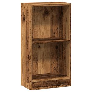 vidaXL Knihovna old wood 40 x 24 x 76 cm kompozitn&iacute; dřevo