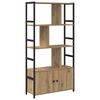 vidaXL Knihovna 80 x 30 x 155,5 cm Kompozitn&iacute; dřevo Artisanov&yacute; dub