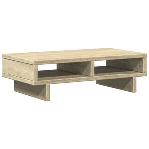 vidaXL Stojan na monitor dub sonoma 50 x 27 x 15 cm kompozitn&iacute; dřevo