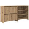 vidaXL Serv&iacute;rovac&iacute; skř&iacute;ň 2 ks Artisanov&yacute; dub 70 x 41 x 75 cm