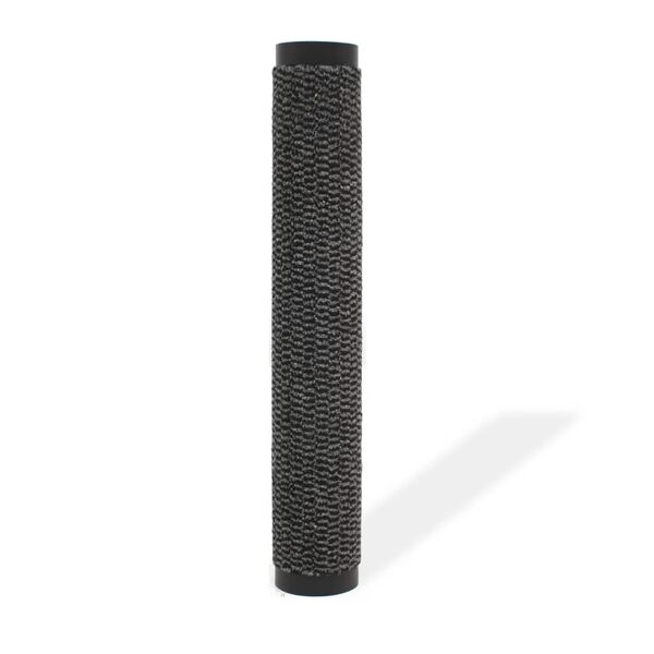 vidaXL Protiprachová obdélníková rohožka všívaná 120x180cm antracitová