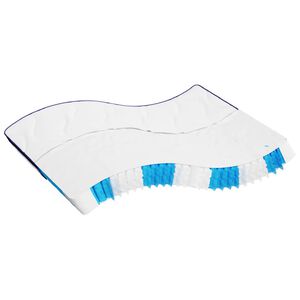 vidaXL Taštičková pružinová matrace středně tvrdá 180 x 200 cm