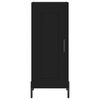 vidaXL Skříň highboard černá 34,5 x 34 x 180 cm kompozitní dřevo