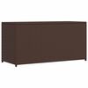 vidaXL Zahradn&iacute; &uacute;ložn&yacute; box hněd&yacute; 120 x 50 x 60 cm polyratan