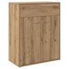 vidaXL Př&iacute;born&iacute;k dub artisan 60x30x75 cm kompozitn&iacute; dřevo