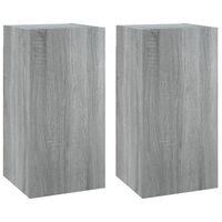 vidaXL TV skříňky 2 ks šedé sonoma 30,5 x 30 x 60 cm kompozitní dřevo