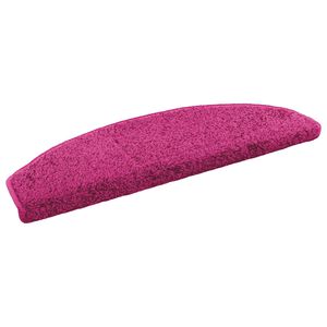 vidaXL Samolepic&iacute; schodov&eacute; rohože 15 ks 80 x 24,5 x 3,5 cm Růžov&aacute;