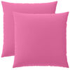 vidaXL Povlak na pol&scaron;t&aacute;ř 2 pcs HEERLEN Růžov&aacute; 65 x 65 cm Polyester